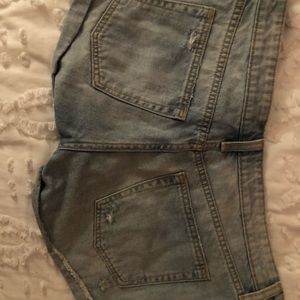 women’s old navy denim shorts size 8